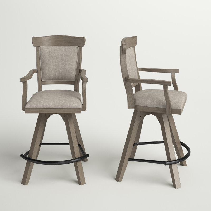 Three Posts™ Blissfield Swivel Bar & Counter Stool Wayfair